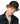 Schatzi Orange and Blue Embroidered Closed-back trucker cap